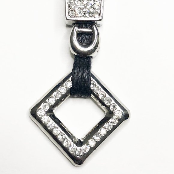 Rubixx Squares Crystal Pendant Necklace - Picture 5 of 5